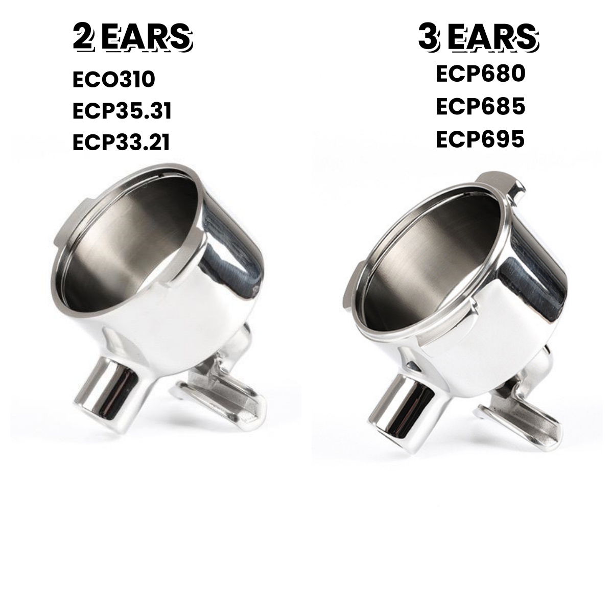 51mm Dual Spout Coffee Portafi - Delonghi Espresso Ecp3420 评论和价格