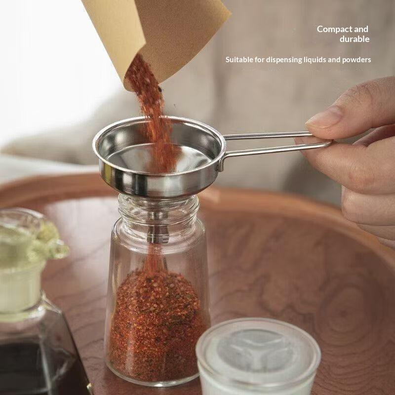 Stainless Steel Funnel With Ha - Home Cooking Oil 评论和价格