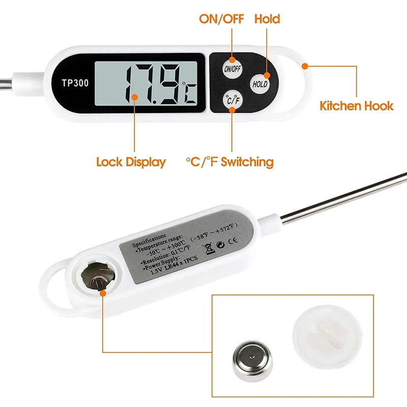 New Food Thermometer Digital K - Home Cooking Oil 评论和价格