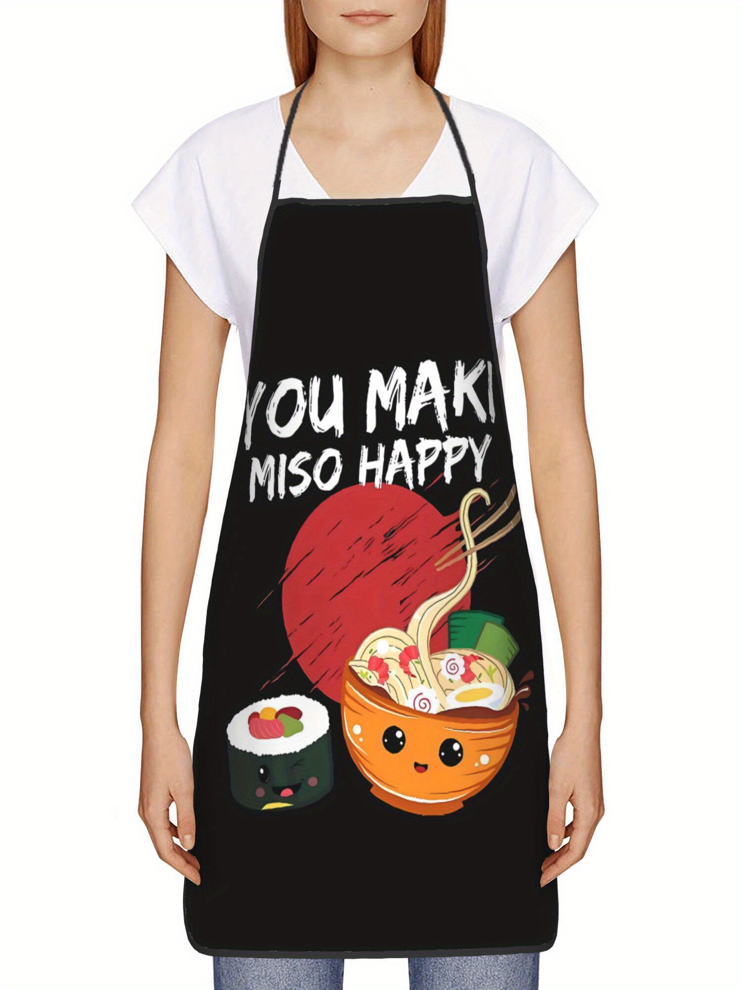 Japanese Cooking Apron - Cute  - Home Cooking Japanese Food 评论和价格
