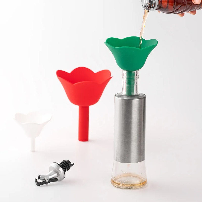 Creative flower funnel three-p - Home Cooking Oil 评论和价格