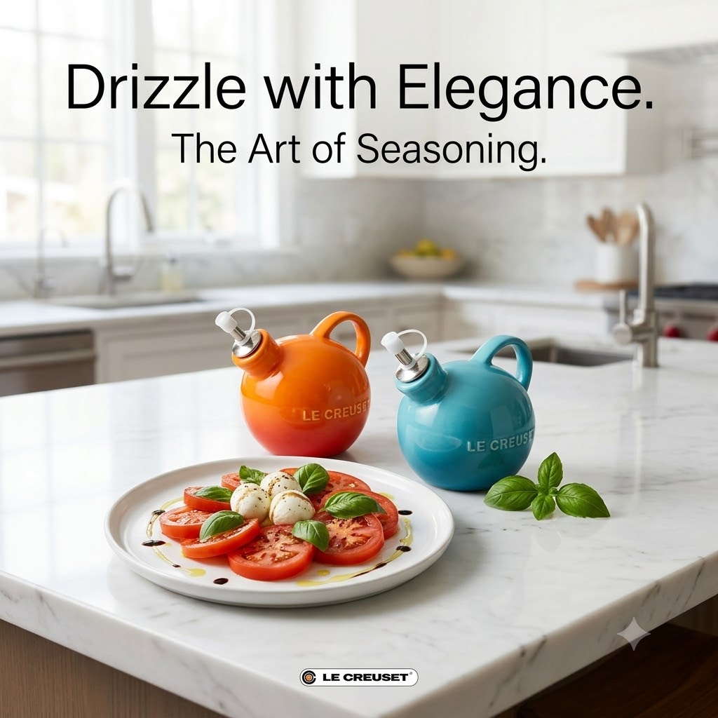 Le Creuset 2 Piece Ceramic Oli - Home Cooking Oil 评论和价格